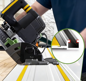 800mm Alüminyum Alaşımlı Ahşap İşleme Lineer Kesim Kılavuz Rayı, Bağlanabilir, Daire Testere Kılavuz Rayı, Destekli Kesim İçin - Product Image 6