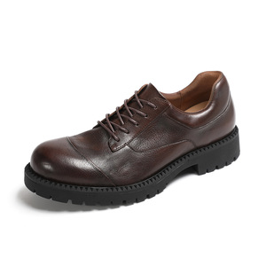 Nuevo Diseño 2026 - Zapatos Formales de Negocios para Hombre, de Cuero, con Suela Gruesa y Elevada, de Alta Calidad y Lujo - Versátiles - Product Image 5