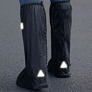 Cubrezapatos de PVC de Alta Resistencia, Impermeables y Reutilizables para Acampar al Aire Libre, Ciclismo, Motociclismo y Bicicleta - Product Image 5