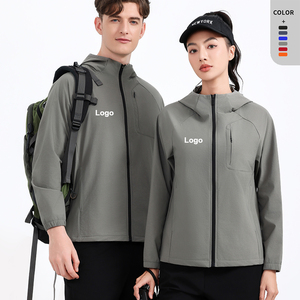 เสื้อแจ็กเก็ตแบบมีซิปผ้าไนลอนโพลีเอสเตอร์สำหรับผู้ชายเสื้อกันลม OEM โลโก้เสื้อฮิปฮอป - Product Image 3