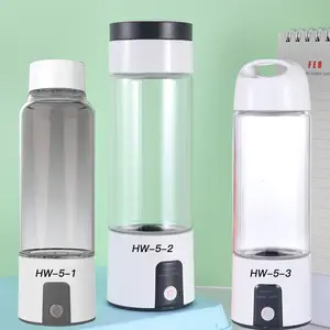 SPE PEM home health intelligent portable alkaline generator all volume pure H2 rich hydrogen water bottle