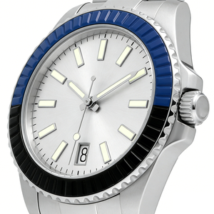 Reloj Mecánico de Acero Inoxidable, Resistente al Agua, Luminoso, Minimalista, de Moda, de Cuerda Automática, Personalizado para Hombre - Product Image 4
