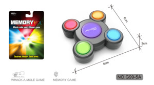 Jeux de mémoire magiques d'apprentissage éducatif Whack a Mole clignotant plastique Cube jouet pour enfants enfant - Product Image 2