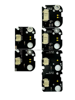 Module de phare CSL à LED Angel Eyes jaunes 63117419615 pour Série 3 F30 F31 F35 320 325 330 335 2016-2019