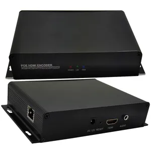 Codificador HD MI 1080P H.264 H.265 HEVC a codificador de servidor de transmisión IPTV de audio y video IP