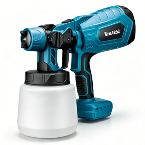 <span class=keywords><strong>Pistolet</strong></span> <span class=keywords><strong>à</strong></span> <span class=keywords><strong>peinture</strong></span> sans fil <span class=keywords><strong>Makita</strong></span>, <span class=keywords><strong>pistolet</strong></span> électrique pour meubles, murs, clôtures, armoires et travaux de <span class=keywords><strong>peinture</strong></span> <span class=keywords><strong>à</strong></span> domicile - Product Image 1