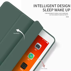 Cho Ipad 10.2 inch 2019 trường hợp máy tính bảng với giấc ngủ tự động và đánh thức cho iPad 7th 8th 9th thế hệ mềm TPU trường hợp với chủ bút chì - Product Image 3