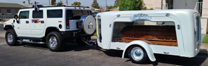 Carro Fúnebre de un Solo Eje Blanco de Bajo Precio y Alta Calidad para el Transporte de Ataúdes y Equipos Funerarios, Venta Directa de Fábrica - Product Image 2