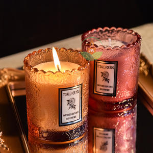 Candele Profumate Ecologiche in Cera <span class=keywords><strong>di</strong></span> Soia Moderne in Lattina Senza Fumo per Aromaterapia Domestica Compleanni Matrimoni Ringraziamento Bar - Product Image 4