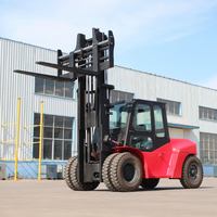 All Terrain Farm Telescopic Forklift with Bucket Construction Lifter Telehandler 3Ton 4Ton 7m Telescopic Handler