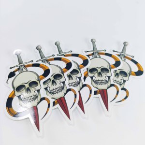 Adesivi in Vinile PVC Durevoli Autoadesivi Fustellati Personalizzati con Logo, Etichette Decorative Impermeabili, Stampa di Adesivi in Vinile all'Ingrosso - Product Image 1