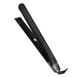 <span class=keywords><strong>Lisseur</strong></span> à cheveux en titane plaqué kératine 1 pouce 250°C/480°F avec écran LED et cordon d'alimentation électrique pour hôtel/camping-car - Product Image 4