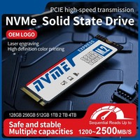 SSD OEM M.2 NVMe Haute Vitesse 2280 NVMe 128 Go 256 Go 512 Go 1 To 2 To pour Ordinateur de Bureau Portable Disque SSD Interne M.2 NVMe
