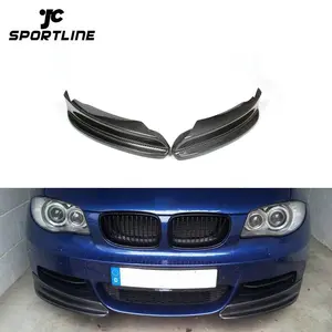 De fibra de carbono E82 135i divisor frontal para BMW 135i M Sport Coupe 2-puerta 12-13