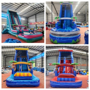 Nhà Máy Tùy Chỉnh Kid Đảng Trò Chơi Hot Bán Inflatable Nước Slide Sân Sau Inflatables Lâu Đài Bouncy Nhảy Bouncer Với Hồ Bơi - Product Image 3
