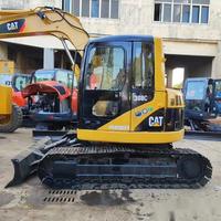 Miniexcavadora Hidráulica Japonesa 308C con Caja de Cambios, 1 Año de Garantía, Uso Agrícola, Certificación EPA, Capacidad de Cucharón de 0.22m