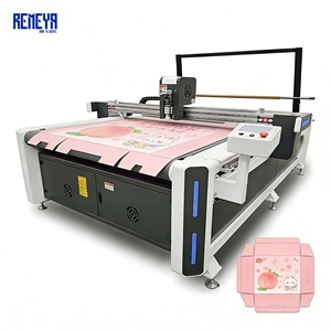Máquina de Corte Digital REMEYA para Cartón Corrugado, Cartón Kraft, Cartón de Nido de Abeja, Cartón Plegable - Computarizada, Capacidad de 100 m/min - Product Image 1