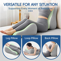 Coussin de soutien ergonomique en mousse à mémoire de forme à récupération lente pour couples