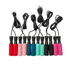 <span class=keywords><strong>Corde</strong></span> <span class=keywords><strong>à</strong></span> <span class=keywords><strong>sauter</strong></span> légère unisexe de 1 mètre avec logo personnalisé pour l'<span class=keywords><strong>exercice</strong></span> physique en extérieur et l'amélioration de la silhouette - Product Image 1