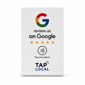 Carta di recensione verticale di Google. Carta di Recensione Positiva. Più comodo e pratico. Personalizzabile in altre lingue. - Product Image 3