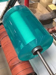 <span class=keywords><strong>Tende</strong></span> in PVC Industriali Blu Trasparenti Morbide per Camere Fredde, Isolanti, Antipolvere, Antivento, a Risparmio Energetico - Product Image 2
