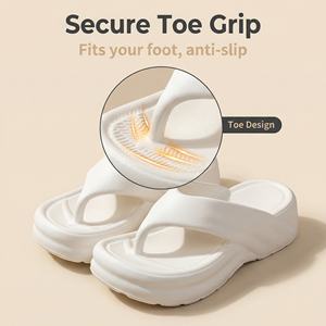 Yearning woman EVA <b>flip</b>-<b>flop</b>, Indoor/outdoor <b>Soft</b> Sole Home Slippers, Comfortable Summer Couple Footwear - Product Image 4