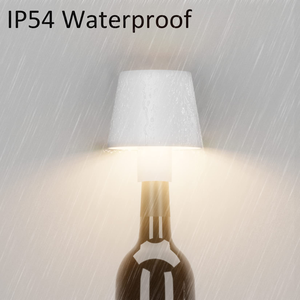 Lámpara LED Moderna para Botellas de Vino, Recargable, 3 Colores, Luz Nocturna Inalámbrica, Lámpara de Mesa con Función de Atenuación, Regalo Perfecto para Fiestas - Product Image 3