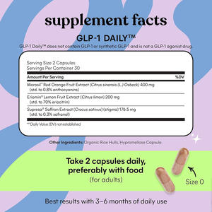 Natuurlijk GLP-1 Dagelijkse <span class=keywords><strong>Supplement</strong></span> met Gepatenteerde Bioflavonoïden Gewichtscontrole Capsule Private Label - Product Image 4
