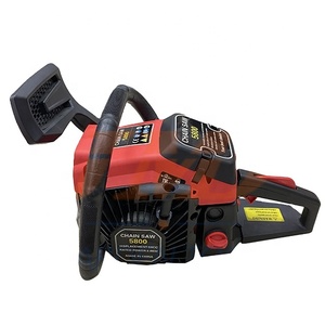 Tronçonneuse personnalisable 5800, 2400W, essence 2 temps, 58cc, <span class=keywords><strong>guide</strong></span>-chaîne 20 pouces, chaîne <span class=keywords><strong>de</strong></span> tronçonneuse 0,325 pouces, machine à tronçonner industrielle OEM - Product Image 1