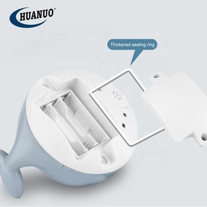 電気誘導噴出ボールUFOクジラ入浴スプレー水赤ちゃんライト音楽バスおもちゃ - Product Image 5