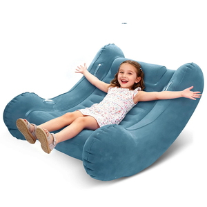 Sedia a Dondolo Gonfiabile Sensoriale per Bambini e Neonati con Seduta Oscillante a Nuvola d'Aria per ADHD, <span class=keywords><strong>Autismo</strong></span> e Bisogni Speciali, Uso Interno ed Esterno - Product Image 5