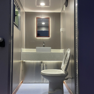 Remorque mobile extérieure de <span class=keywords><strong>luxe</strong></span> portable salles de bains <span class=keywords><strong>prix</strong></span> d'usine toilettes remorque camping <span class=keywords><strong>caravane</strong></span> toilettes fabricants - Product Image 3