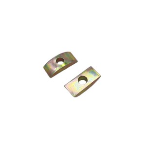 Autonomy Half Moon Pad Carbon Steel Plated Durable Connector For Shoe Cabinet - Product Image 5