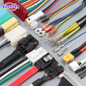 SCONDAR JST SM 2.5mm 4pin 6pin Kabel Sambungan Sinyal Daya Peralatan Elektronik Listrik OEM Produsen Kabel Harness Kustom - Product Image 6