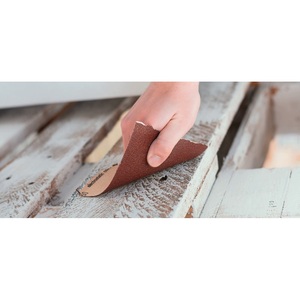 IDEAL STAR 220 Grit Rollo de papel abrasivo 115x100MT para madera Resina Metal - Product Image 5