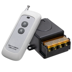 433Mhz DC12V-80V 30A 1CH Relay RF Receiver không dây điều khiển từ xa chuyển transmitter cho cổng nhà để xe động cơ rèm làm bằng nhựa - Product Image 1