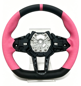 Volant personnalisable en couleur et matériau pour <span class=keywords><strong>BMW</strong></span> Série I3 I4 X3 X4 X5 X6 X7 <span class=keywords><strong>XM</strong></span> M2 M3 M4 M5 M8 M240i G20 G80 G82 G42 G29 F90 - Product Image 1