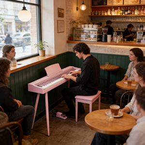 <span class=keywords><strong>Piano</strong></span> numérique et clavier pour enfants en gros d'usine avec des chansons et des rythmes intégrés pour le divertissement - Product Image 3