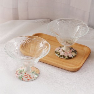 Verre <span class=keywords><strong>à</strong></span> cocktail en céramique de luxe avec un design <span class=keywords><strong>particulier</strong></span>, motif floral en porcelaine au fond, style mignon pour les soirées <span class=keywords><strong>à</strong></span> vin - Product Image 5