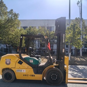 Gebrauchter KOMATSU FD50 Gabelstapler 5 Tonnen Innenstapler Japan Original Komatsu Gabelstapler Diesel Gebraucht - Product Image 3