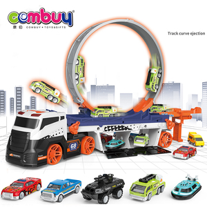 Camión de Transporte de Dinosaurios con Curvas de Escape, <span class=keywords><strong>Pista</strong></span> de Carreras de Juguetes - Product Image 6