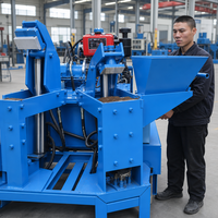 Machine mobile de fabrication de briques en terre cuite, alimentée au diesel, modèle PPT2-20M, équipée d'un moteur de 18 CV