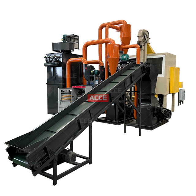 Fully Automatic Electronic Waste Recycling Separator Electronic PCB Recycling Machine
