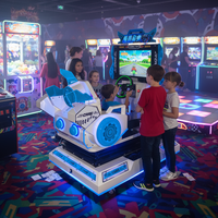 Machine de jeu de course à air pour enfants, personnalisable pour les parcs d'attractions, adaptée aux 8 ans et plus