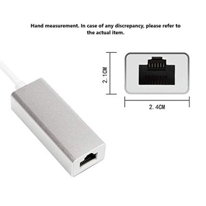 Adaptateur Ethernet USB C USB Type C vers adaptateur LAN RJ45 10/100/1000M pour MacBook Pro Huawei P30 convertisseur de <span class=keywords><strong>carte</strong></span> réseau USB C - Product Image 4