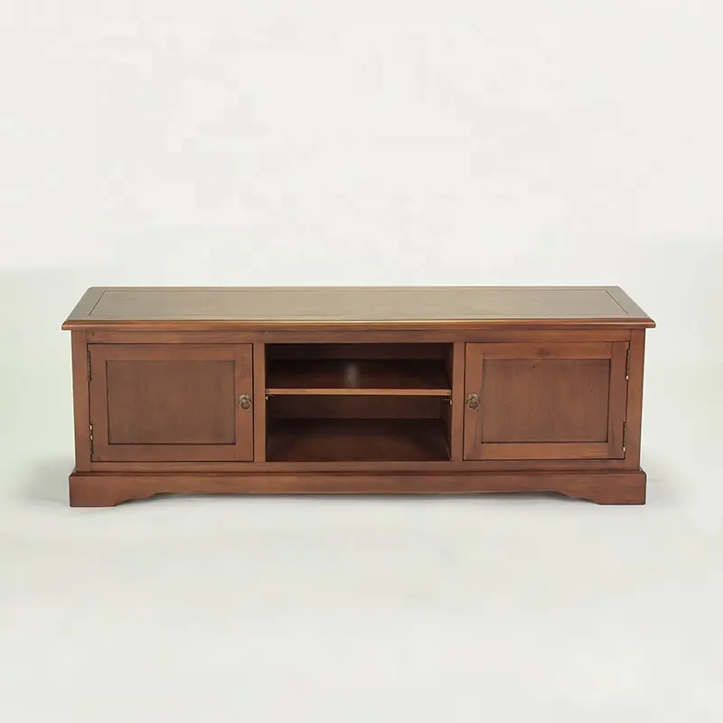 Muebles antiguos para el hogar, armario de madera maciza de estilo francés, consola de TV, DT-1038