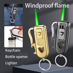 Encendedor Metálico Multifuncional con Destapador de Botellas, Recargable con Butano, Fácil de Transportar, Logotipo Personalizado, Venta al Por Mayor - Product Image 6
