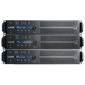 Amplificateur de subwoofer haute puissance 4*2200w 8Ohm <span class=keywords><strong>Prix</strong></span> <span class=keywords><strong>d</strong></span>'usine LA12X Amplificateur de puissance 4 canaux classe <span class=keywords><strong>D</strong></span> avec DSP - Product Image 1
