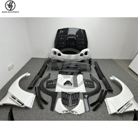 Kit de Carrocería de Repuesto de Fibra de Carbono Forjada Parcialmente, Acabado Brillante, Tejido Twill, para R35 GTR 2008-2022, Parachoques Delantero