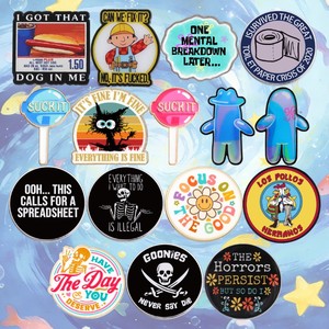 50 Modelos de Pines Esmaltados 2026, los Más Vendidos, con Diseños de Animales, Gatos Negros, Música, Café, Logotipos Redondos y Anime, Insignias de Solapa en Stock al por Mayor - Product Image 3